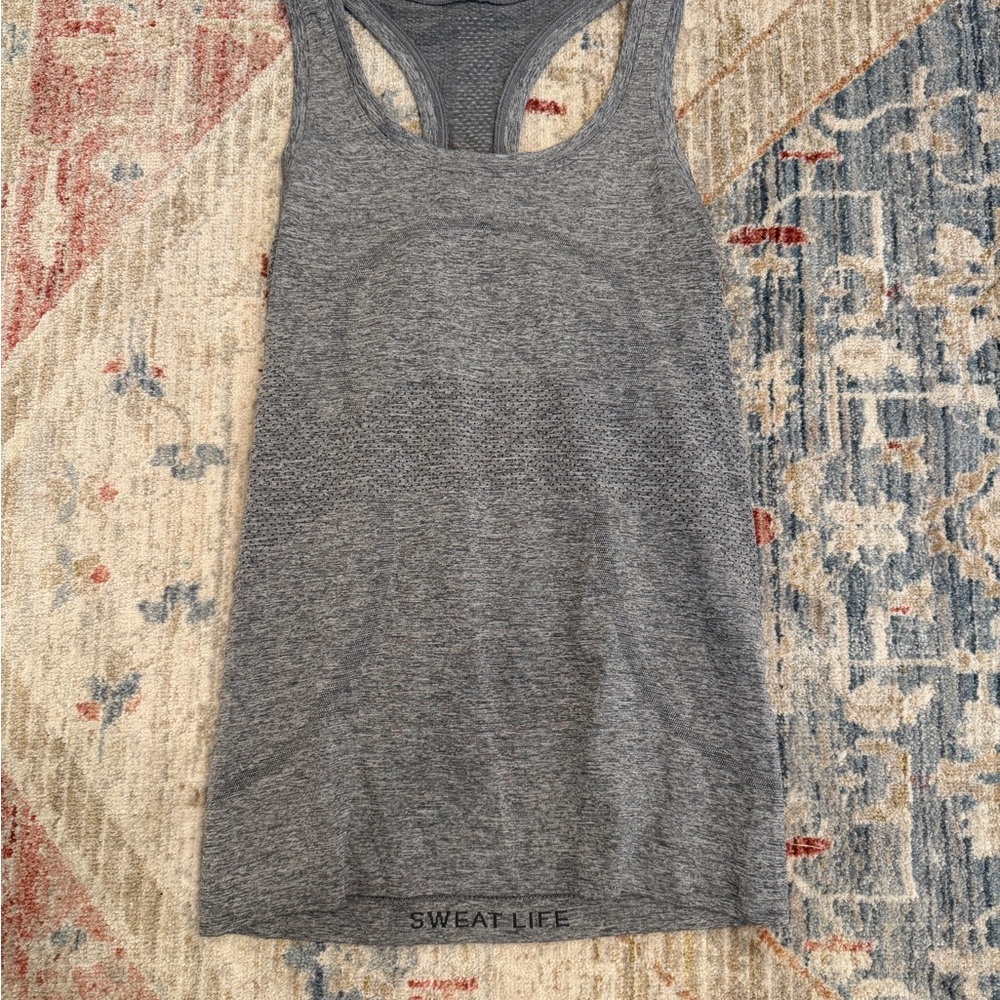 Gray Lulu Women's Tank Top